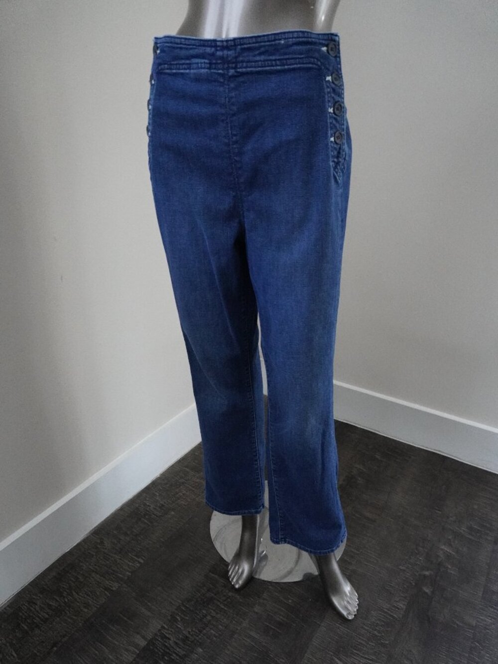 MOTHER Jeans The Sailor Tripper Blue Denim Jeans Size 32